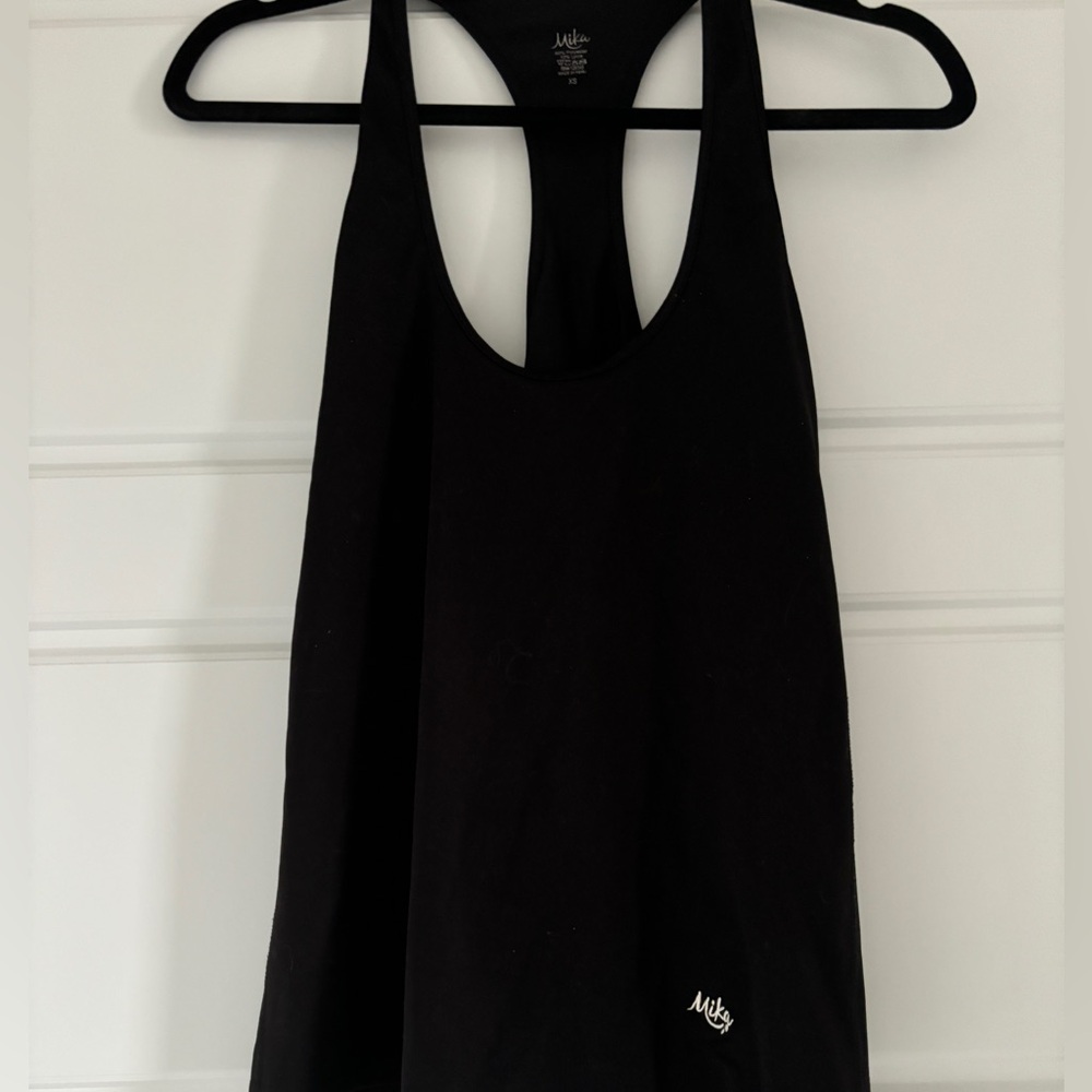 Mika Yoga Wear, Work out top, Black, Size XS
